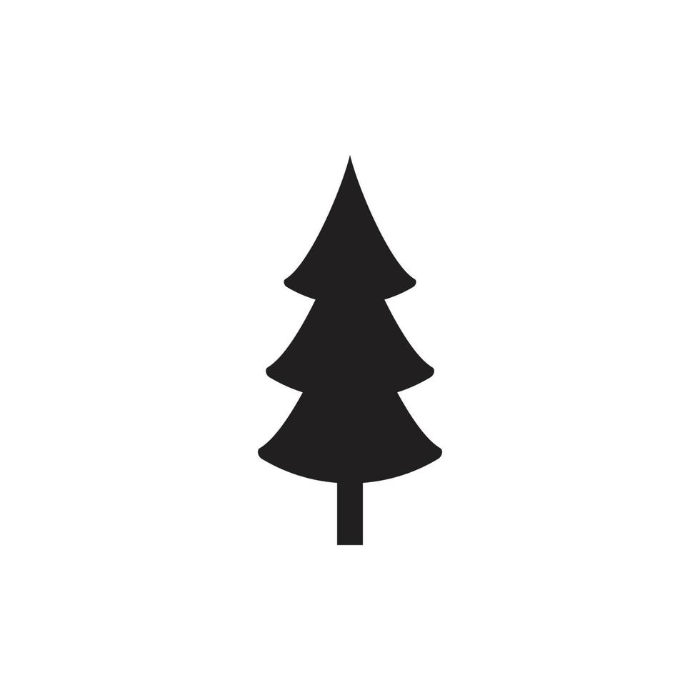 tree christmas icon vector