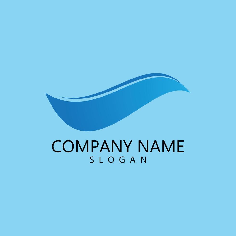 Water wave Logo vector