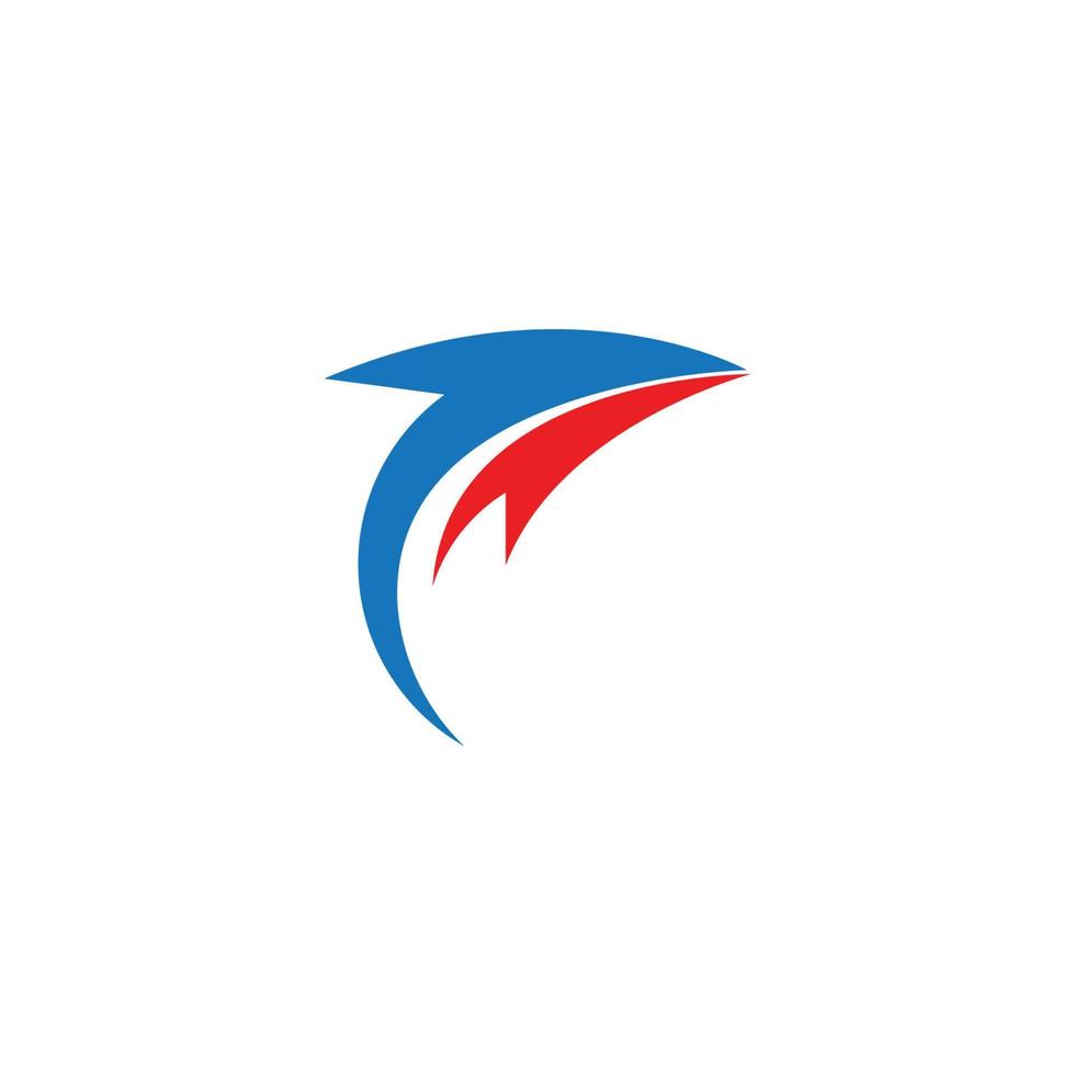 Arrow illustration logo vector