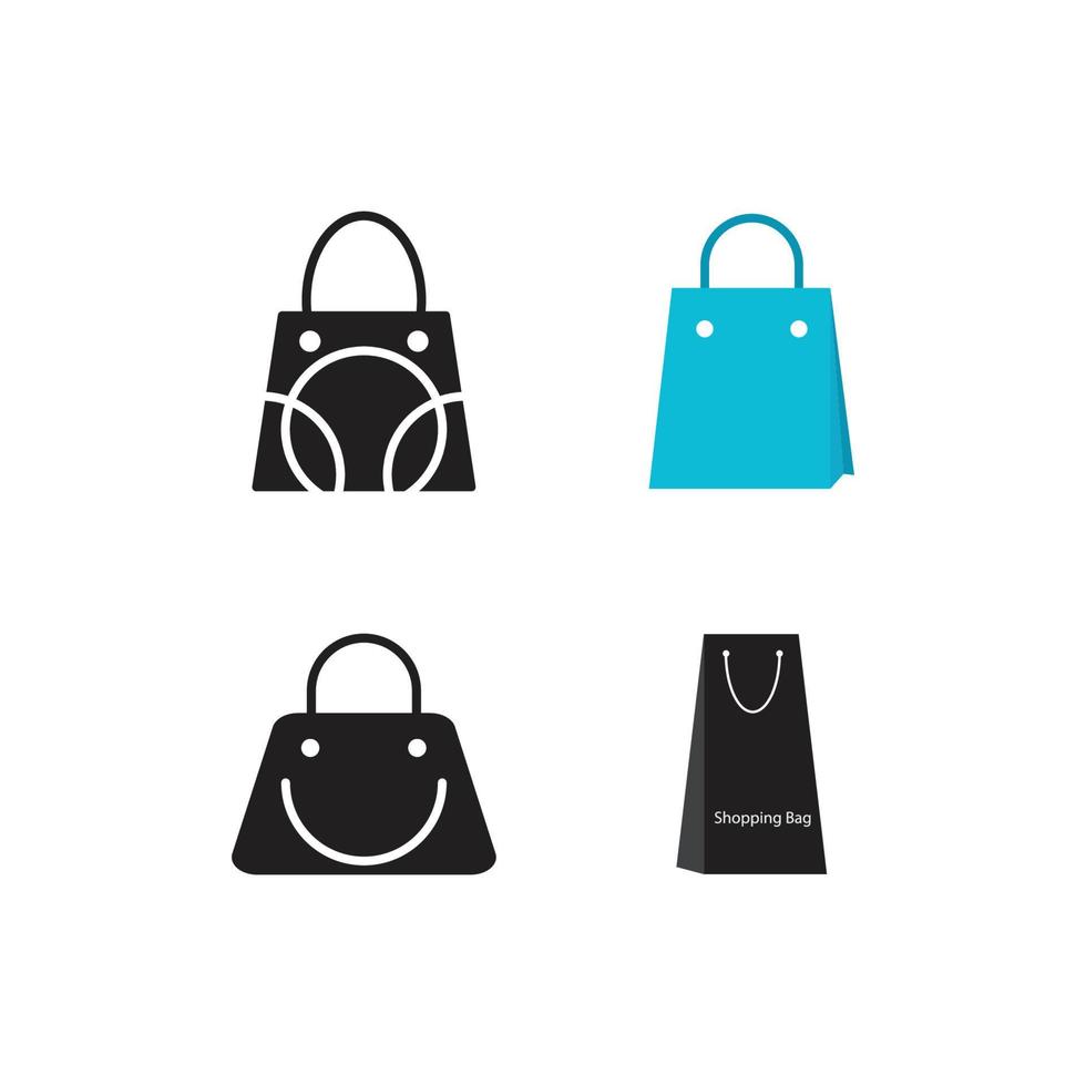 vector de bolsa de compras