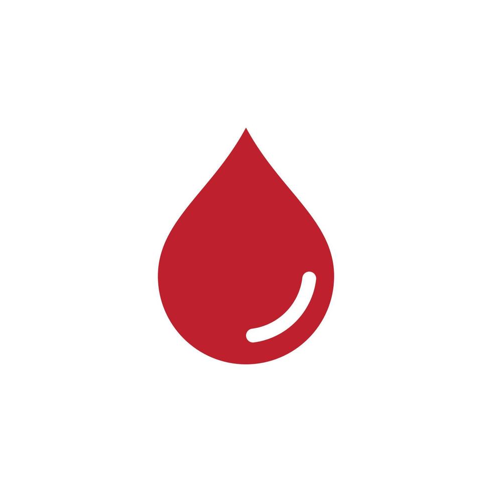 Blood ilustration logo vector