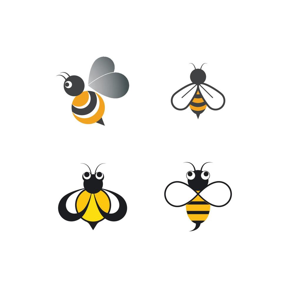 Bee Template vector
