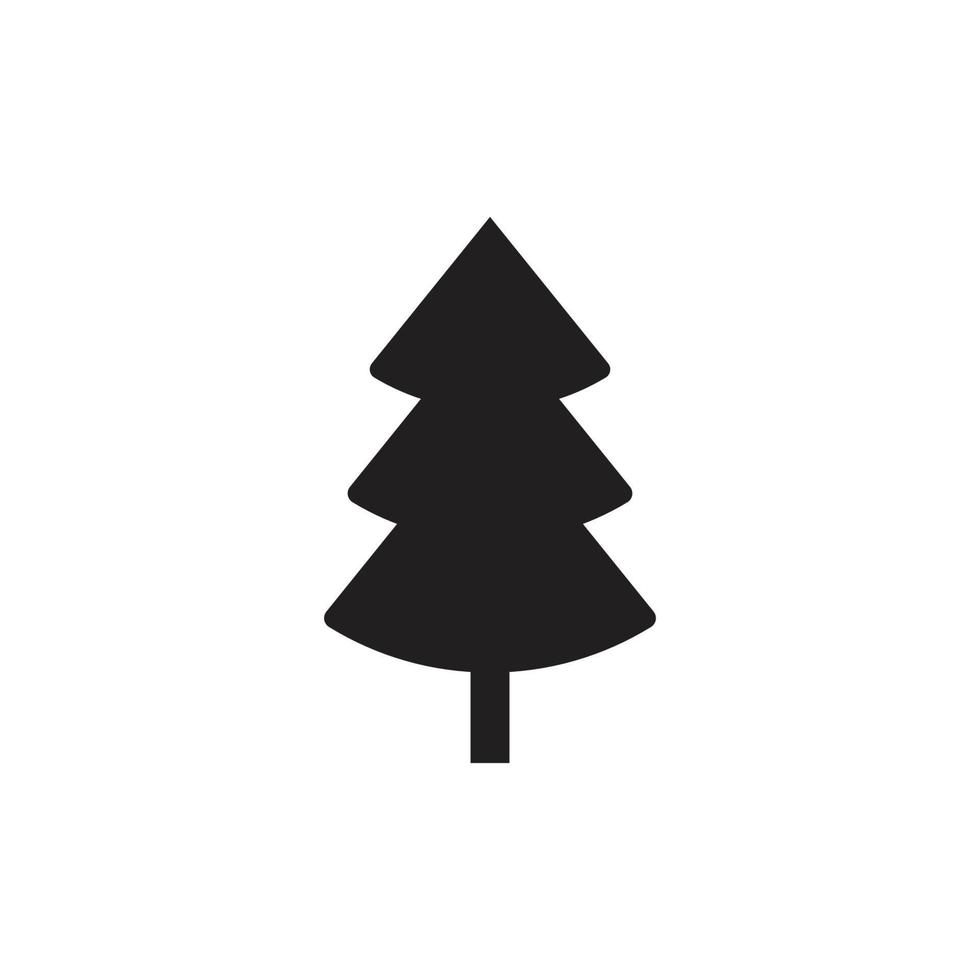 tree christmas icon vector