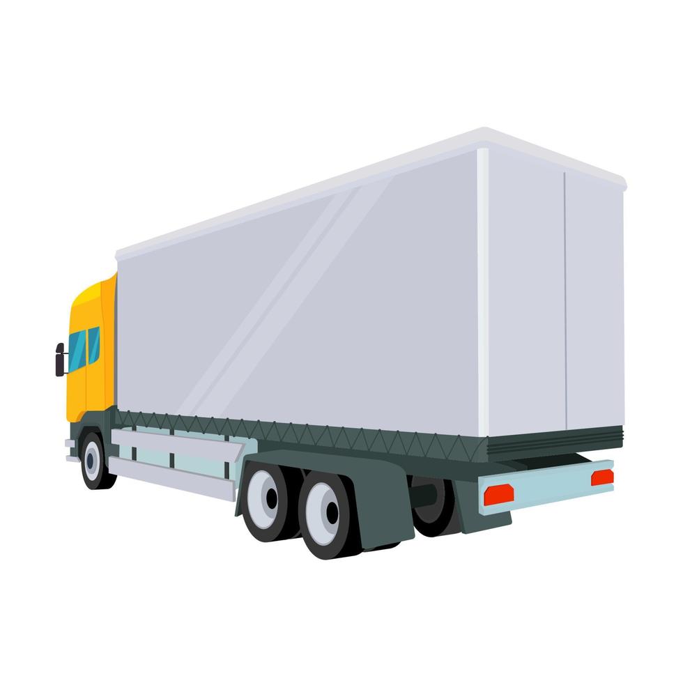 Delivery vehicles. box cartoon vector. free space for text. shopping online wallpaper. vector