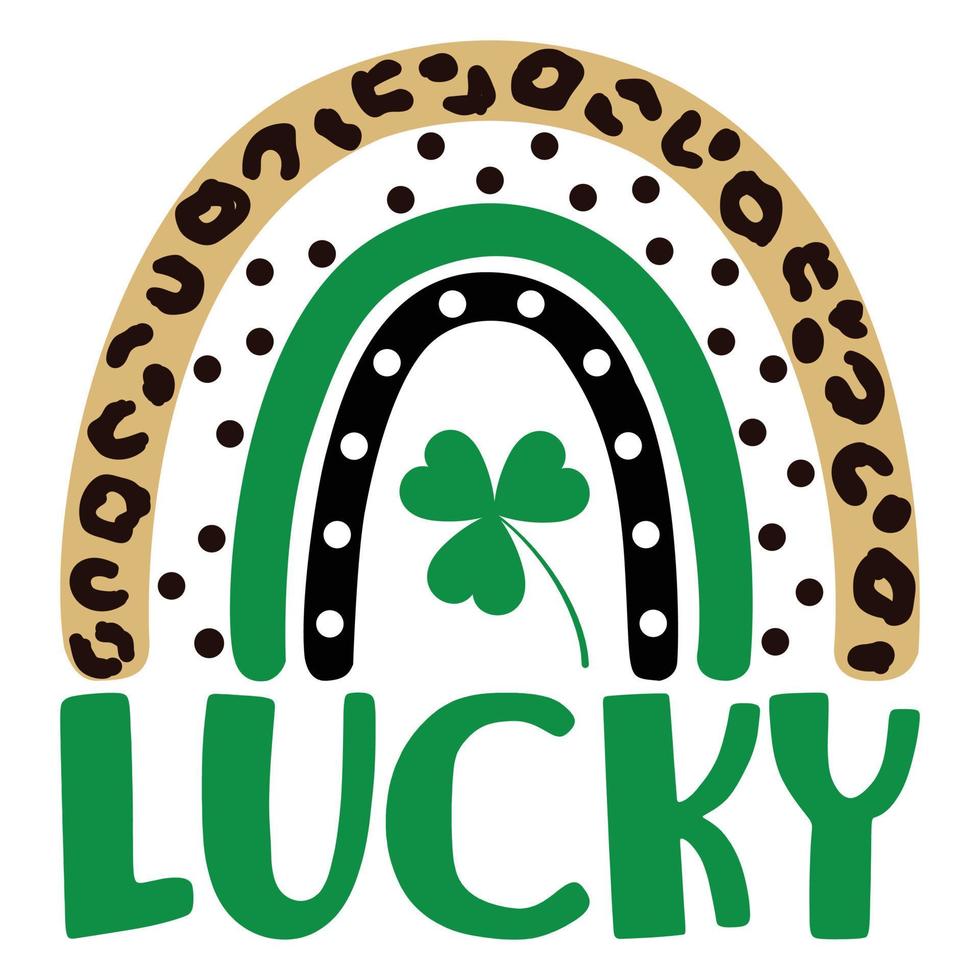 Lucky St Patrick's Day vector