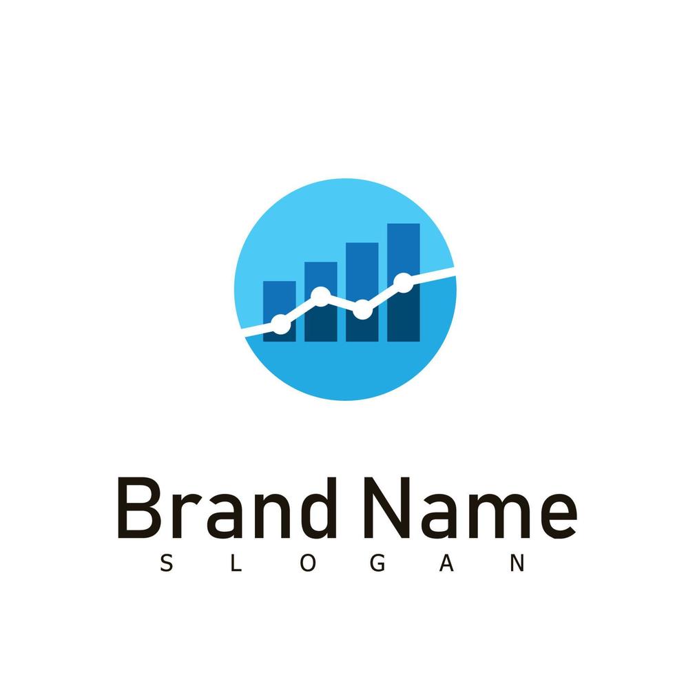 Fundraising Financial And Accounting Logo Design vector