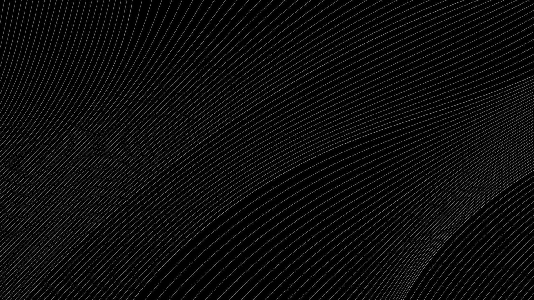 Artistic line background. Abstract line design for poster, banner, presentation, advertisement, and flyer, isolated on black background. vector