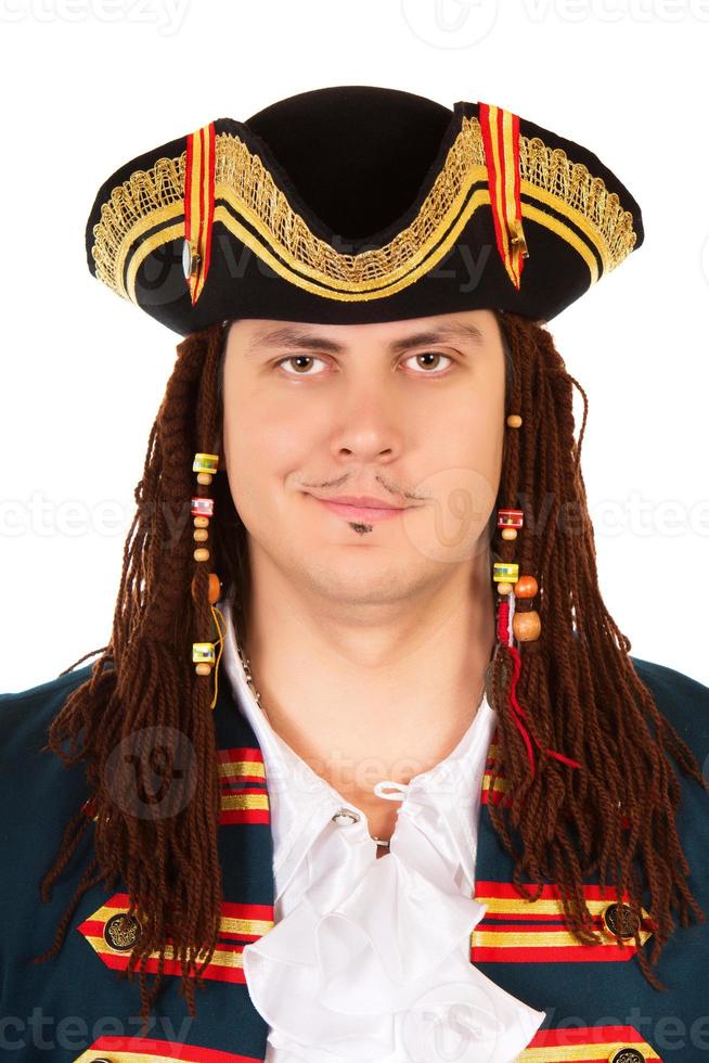 Portrait of grinning man photo