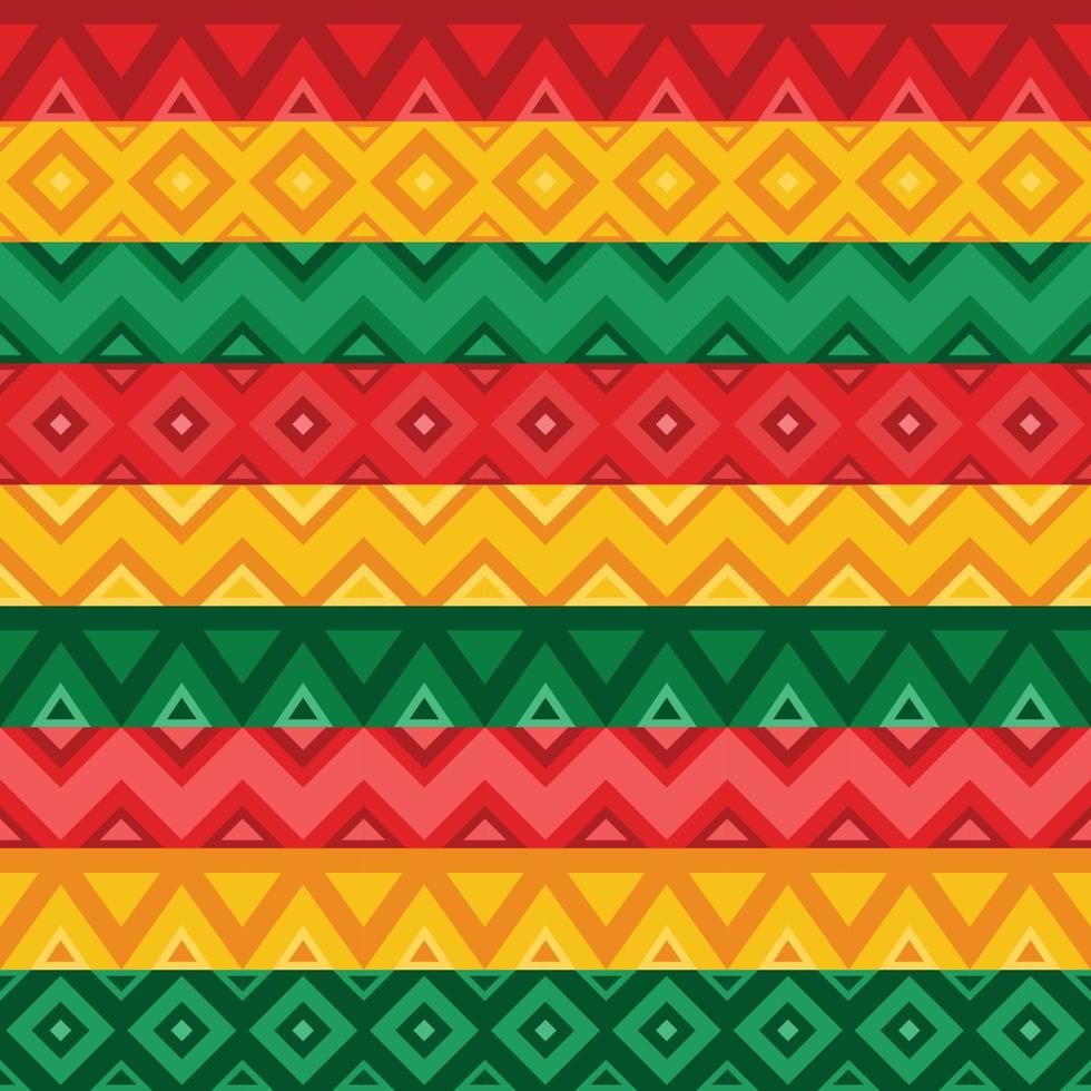 Seamless Pattern For Black History Month vector