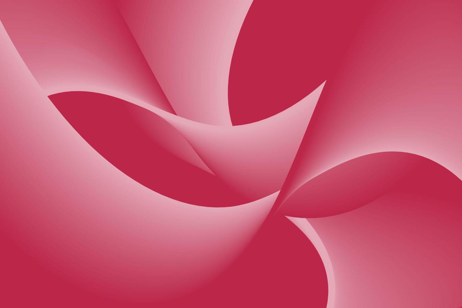 Viva magenta abstract waves background. Vector illustration.