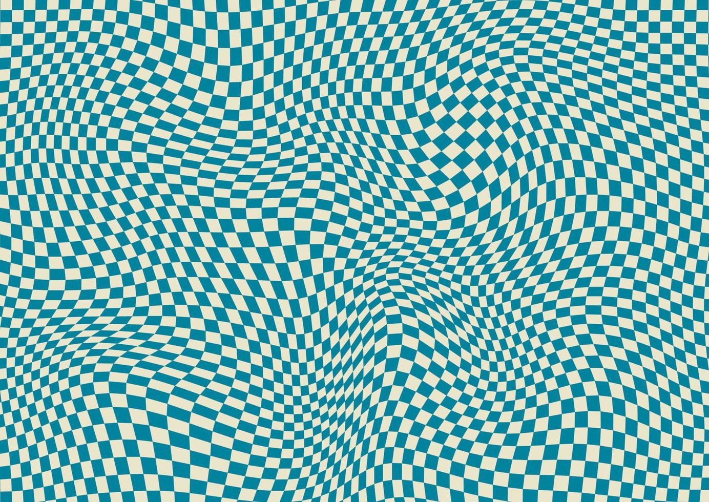 abstract background with distorted checkerboard design vector