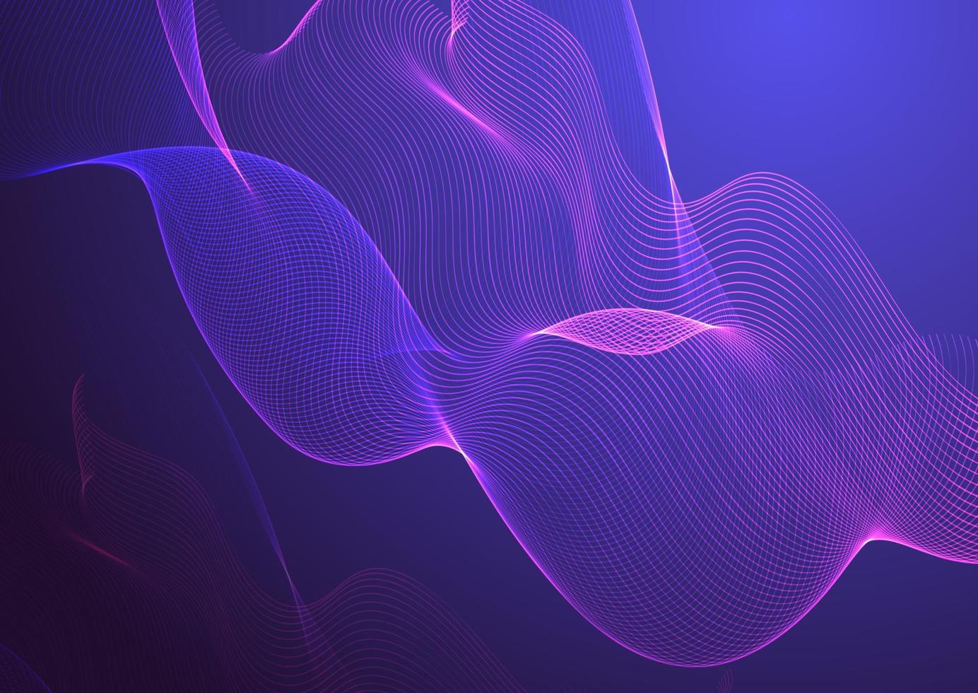 abstract background with flowing lines design vector