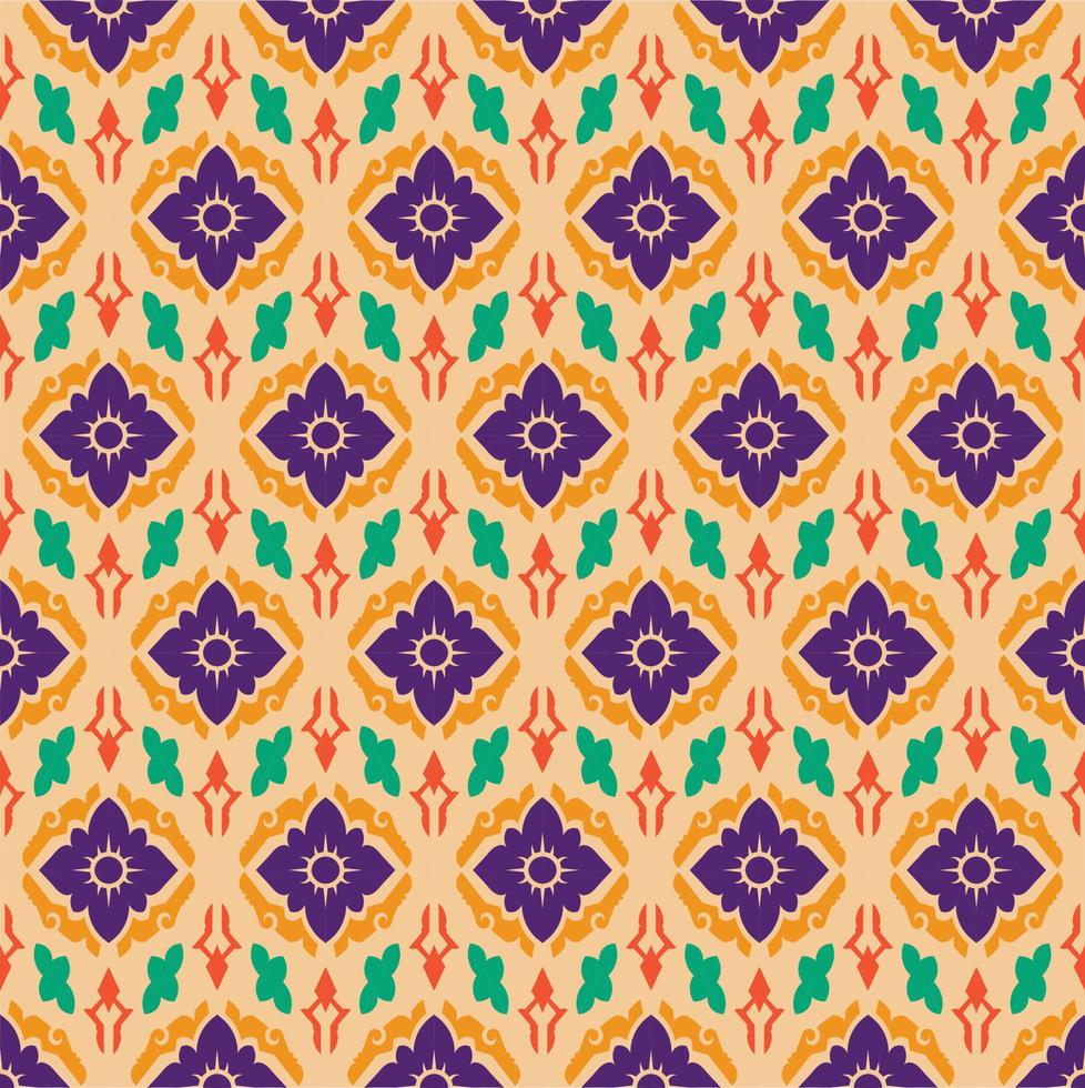 Floral Ethnic Pattern vector