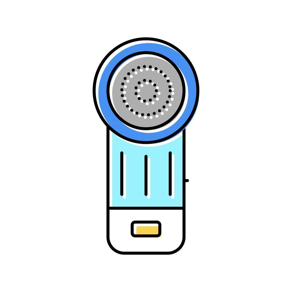 clothing cleaning electronic gadget color icon vector illustration