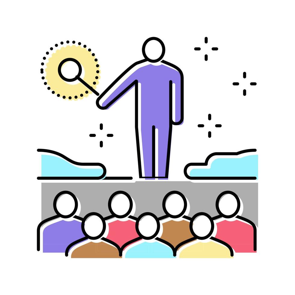 show magic color icon vector illustration