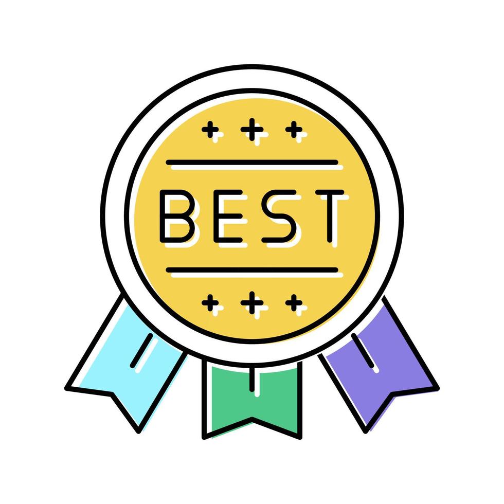 best quality color icon vector illustration