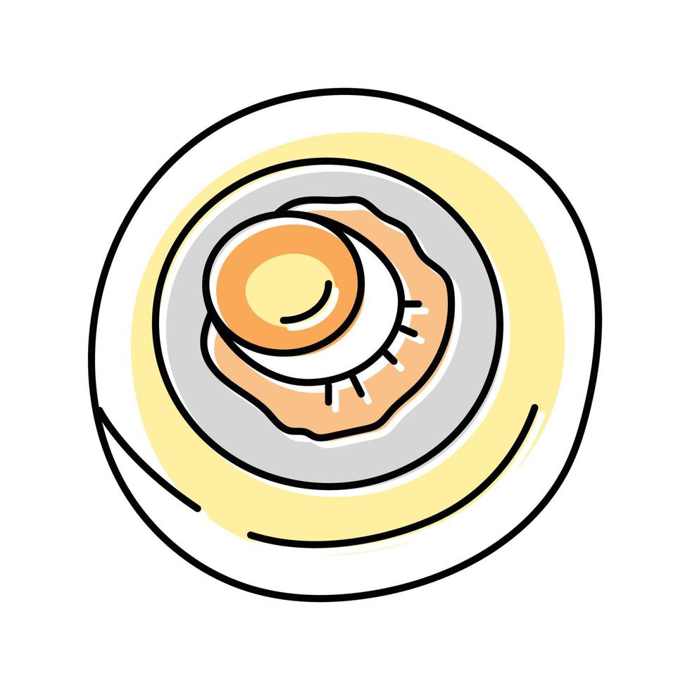 champignon white mushroom color icon vector illustration