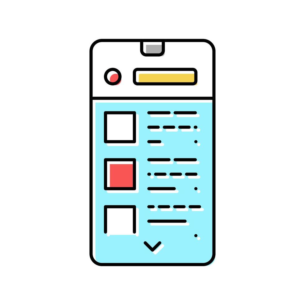 commerce application color icon vector illustration