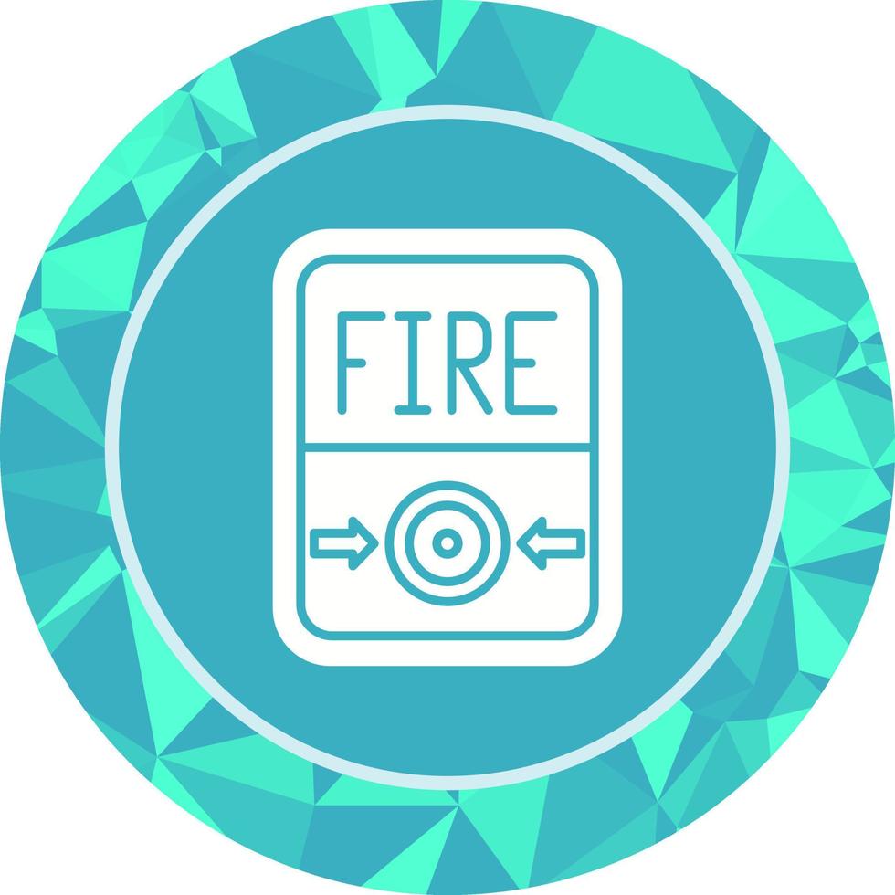 Fire Button Vector Icon