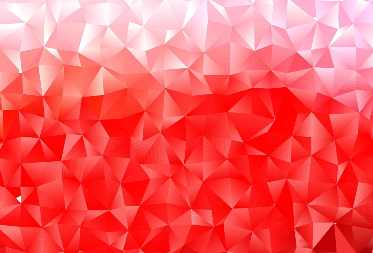 Light Red vector polygon abstract layout.