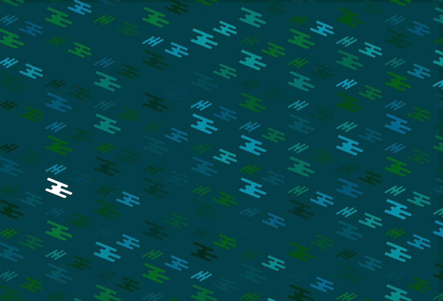 Light Blue, Green vector background with straight lines.