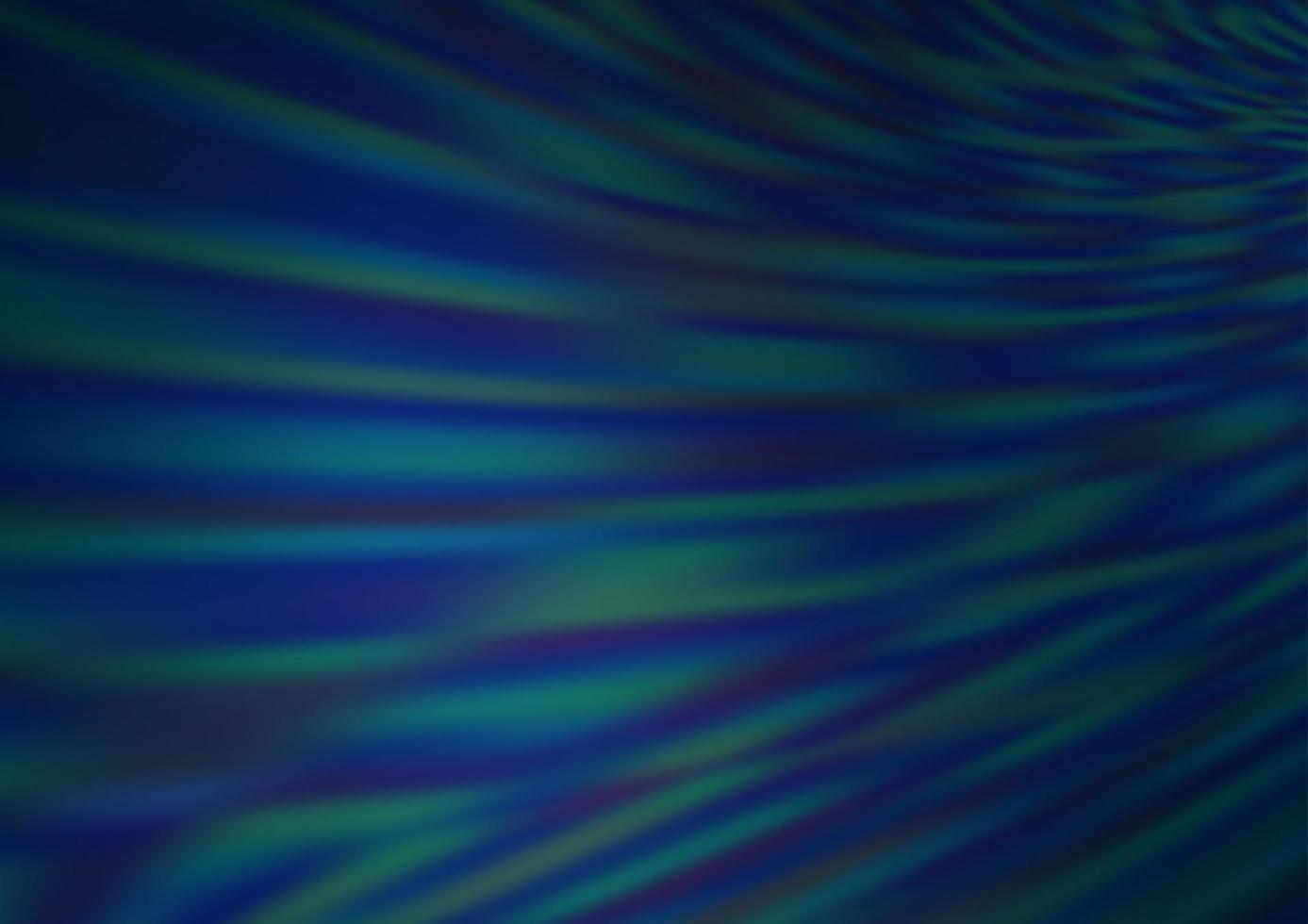Dark BLUE vector blurred bright template.