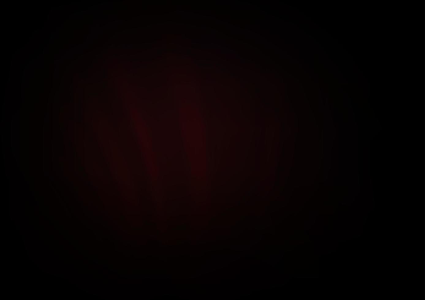 Dark Black vector blurred background.