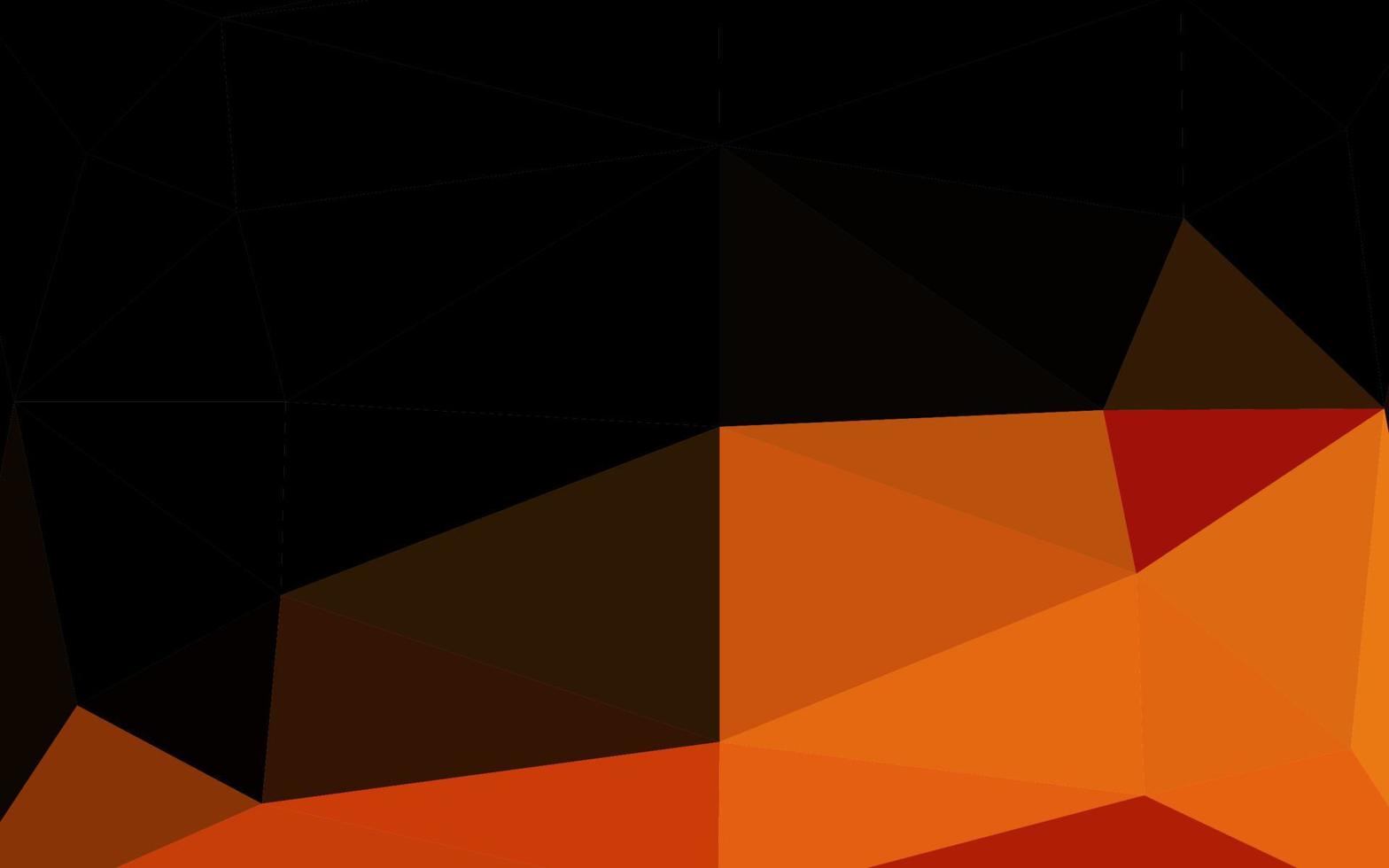 Light Orange vector low poly texture.