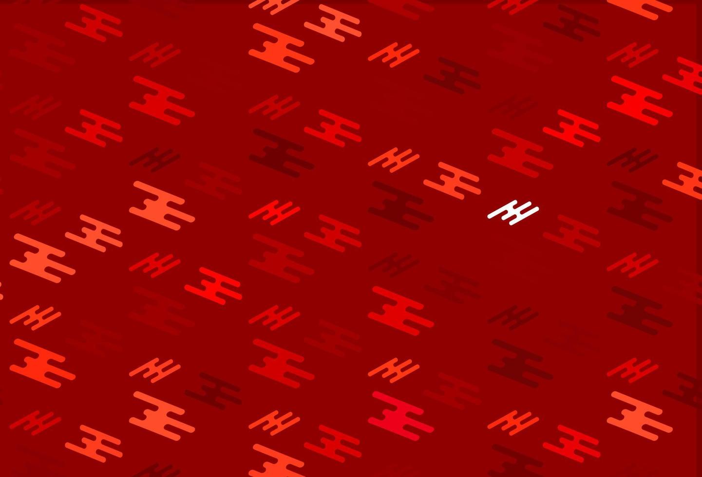 Light Red vector template with repeated sticks.