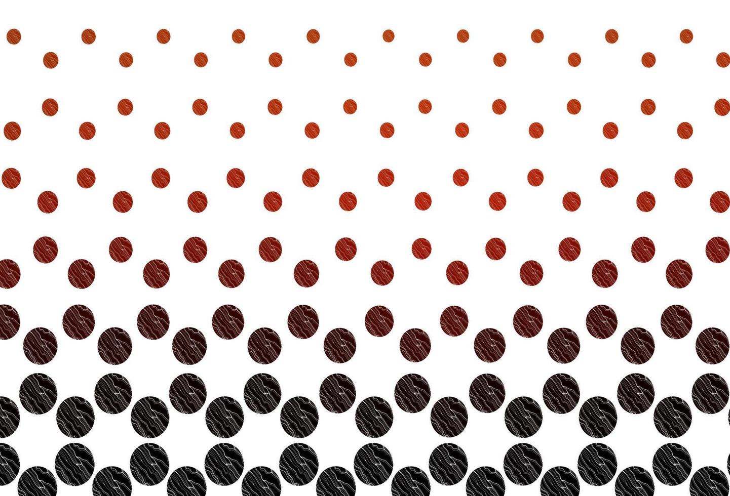 Light red vector template with circles.