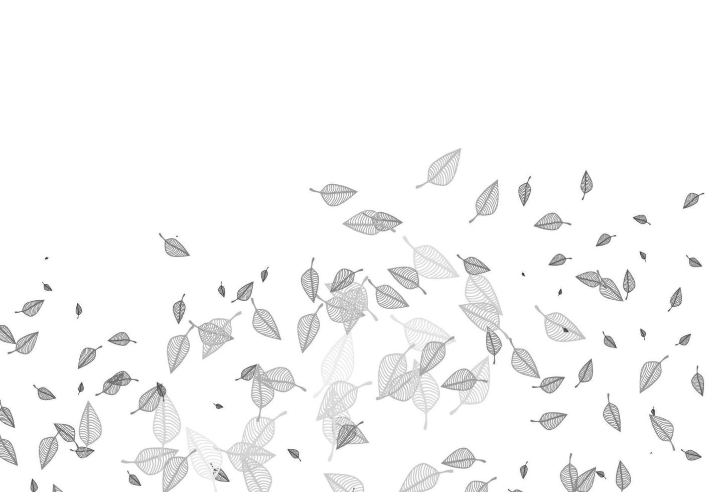 Light Silver, Gray vector sketch template.