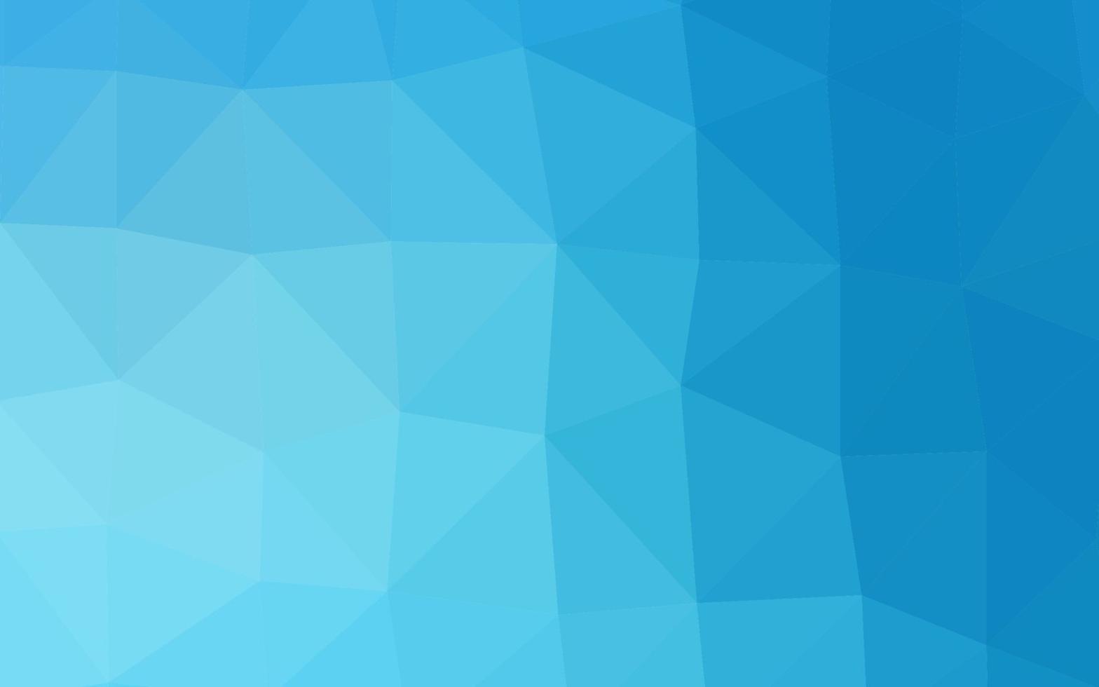 Light BLUE vector low poly cover.