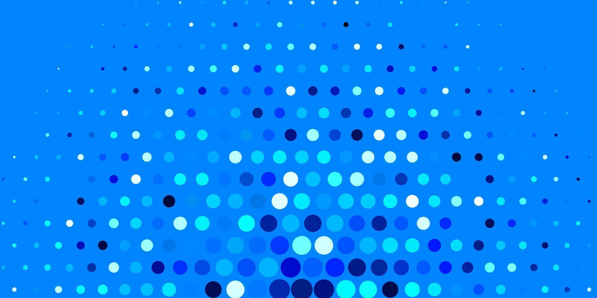 Dark BLUE vector background with spots.