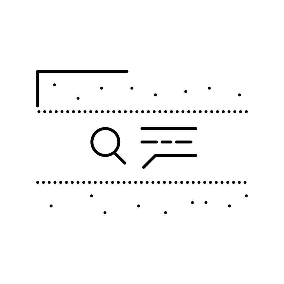 engineering survey pipeline construction line icon vector illust