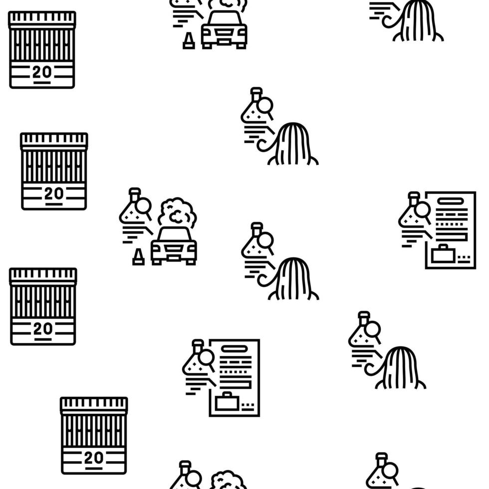 prueba de drogas examen dispositivo vector patrón sin costuras