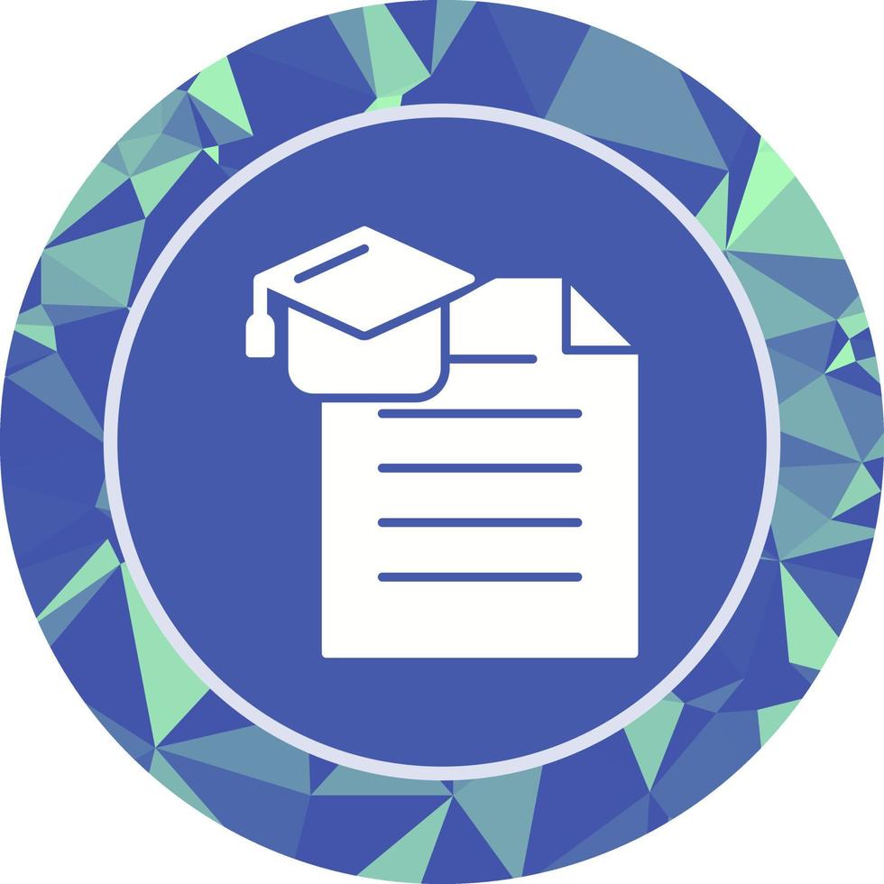 Degree Vector Icon