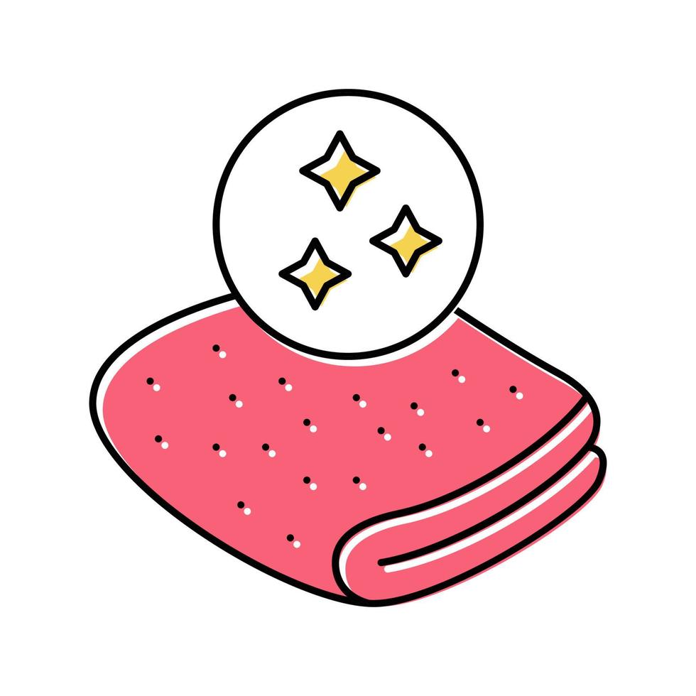atlas fabric color icon vector illustration