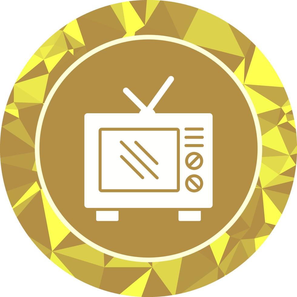 Old TV Vector Icon