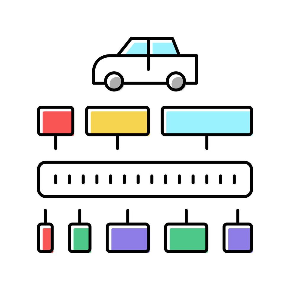 vin code decoder color icon vector illustration 19000290 Vector Art at Vecteezy