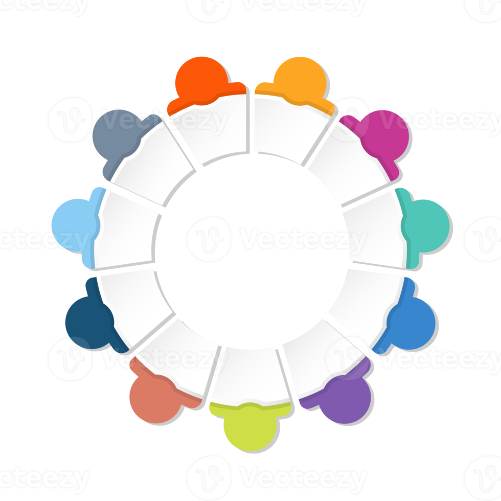 Infographic with 11 steps, process or options. png