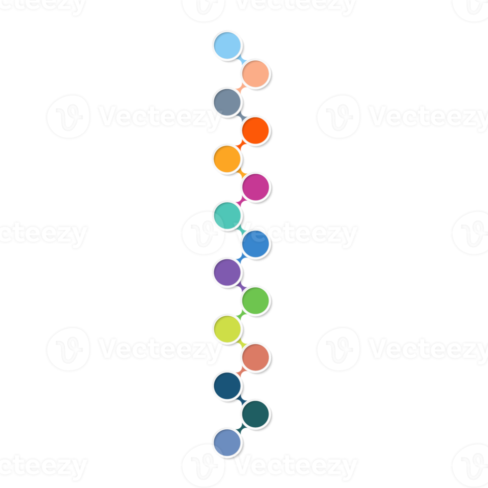 Infographic with 15 steps, process or options. png