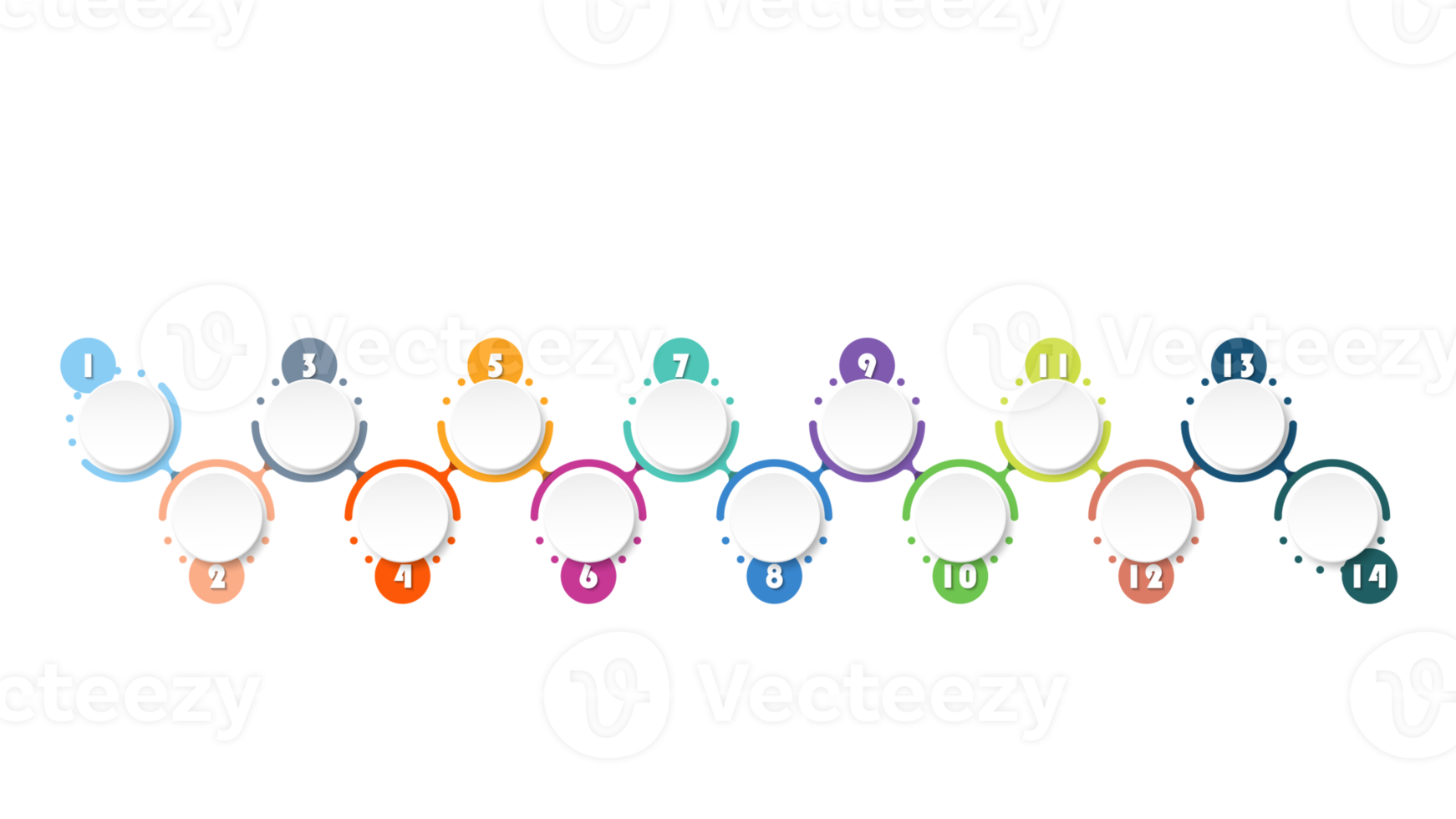 infographie avec 14 étapes, processus ou options. png