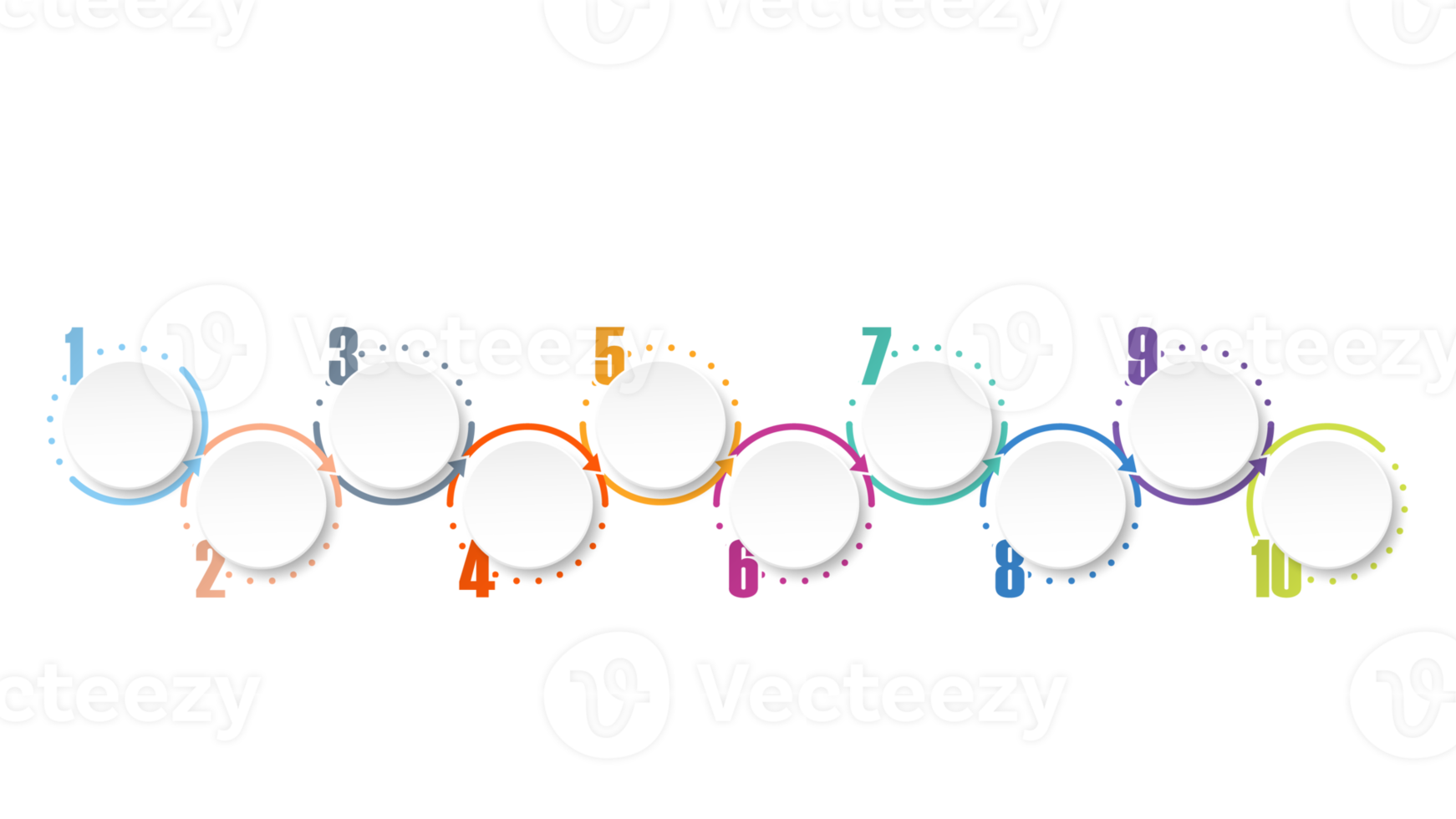 infographie avec 10 étapes, processus ou options. png