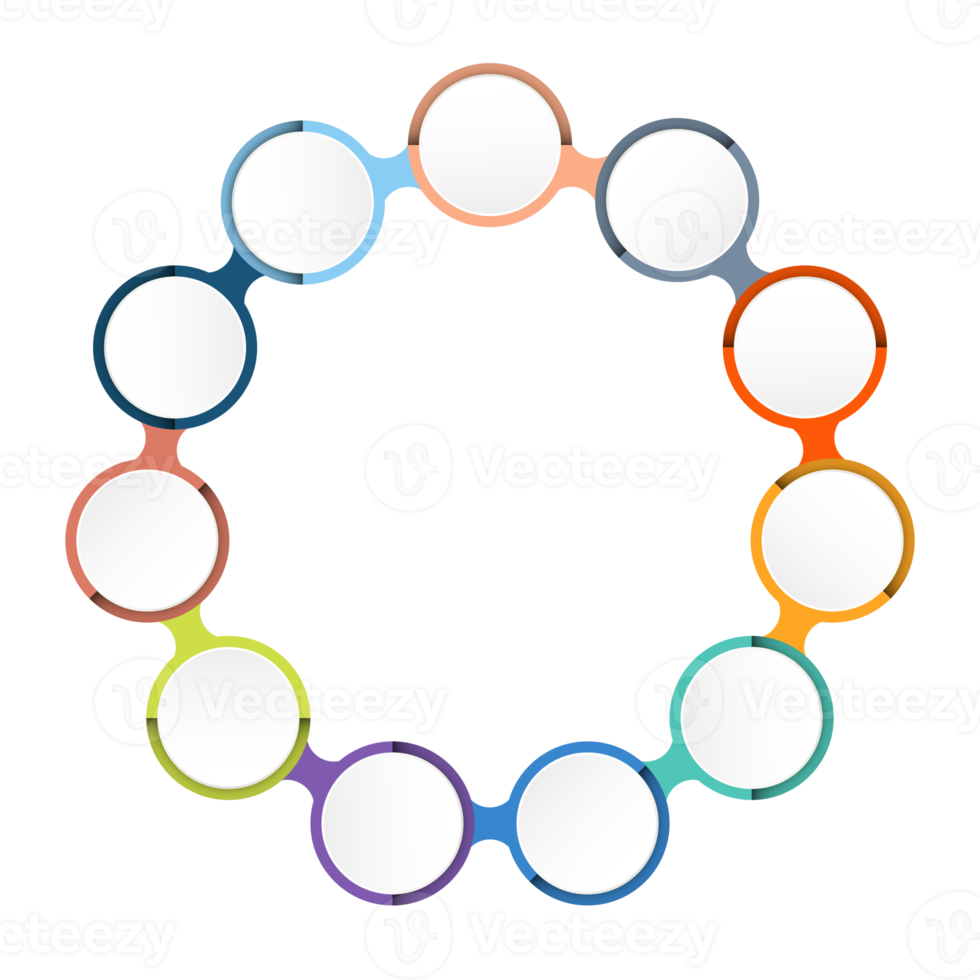 Infographic with 11 steps, process or options. png