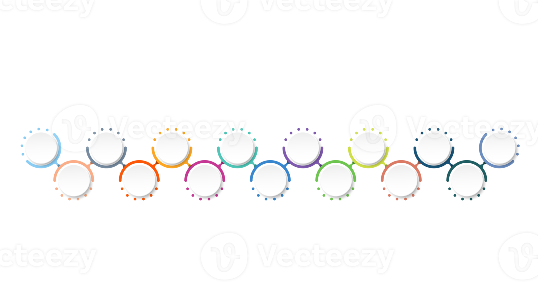 Infografik mit 15 Schritten, Prozess oder Optionen. png