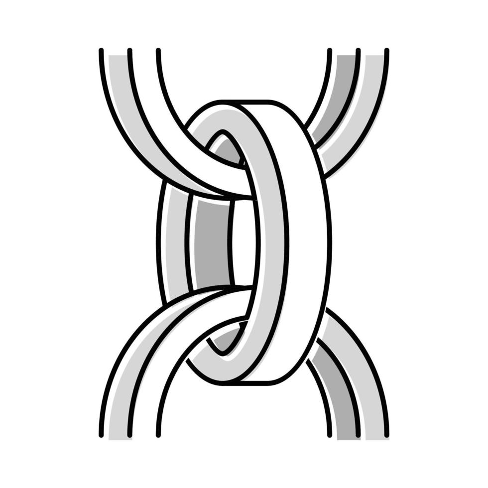 belcher chain color icon vector illustration