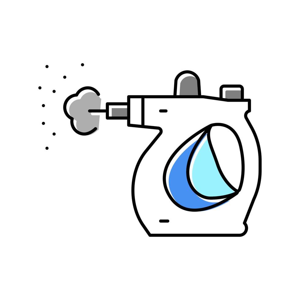 cleaning electronic device color icon vector illustration