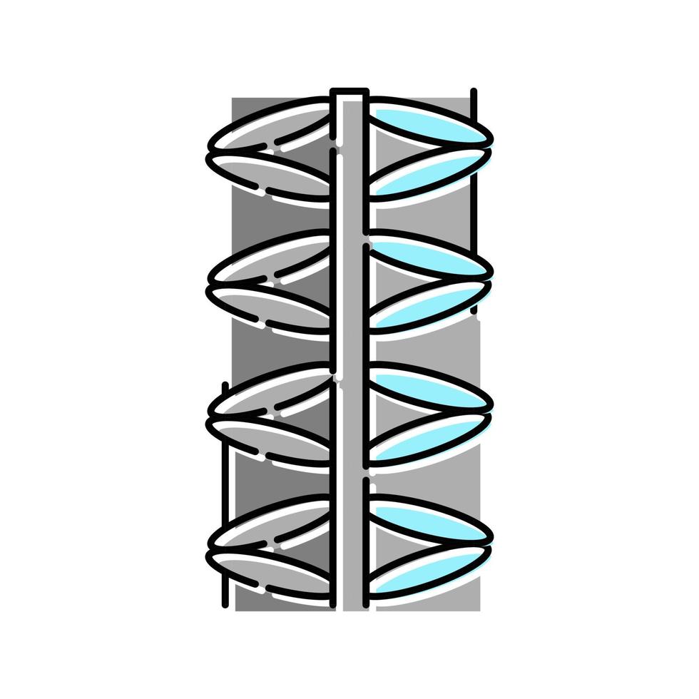 steel rebar color icon vector illustration