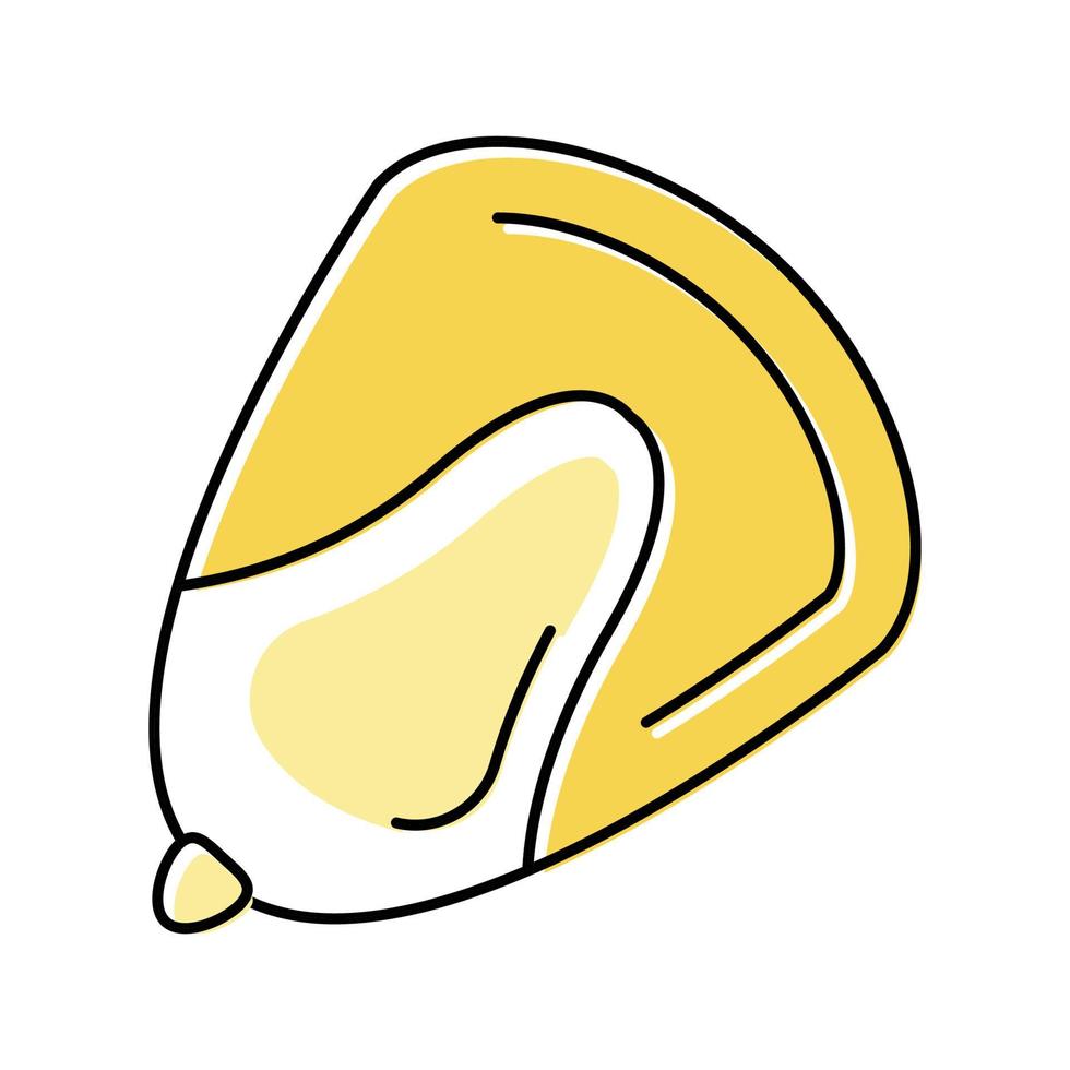 corn seed color icon vector illustration