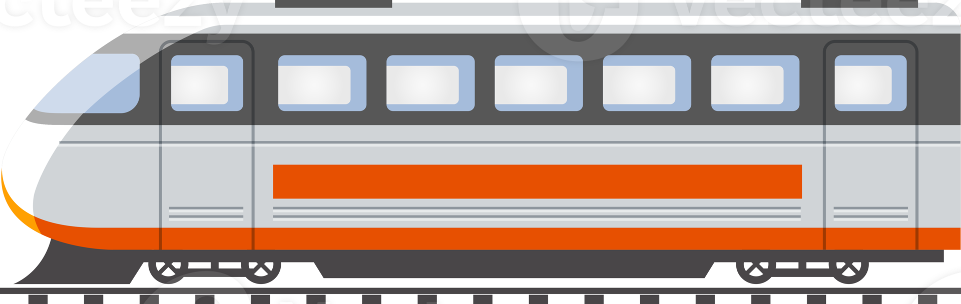 electric train flat icons png